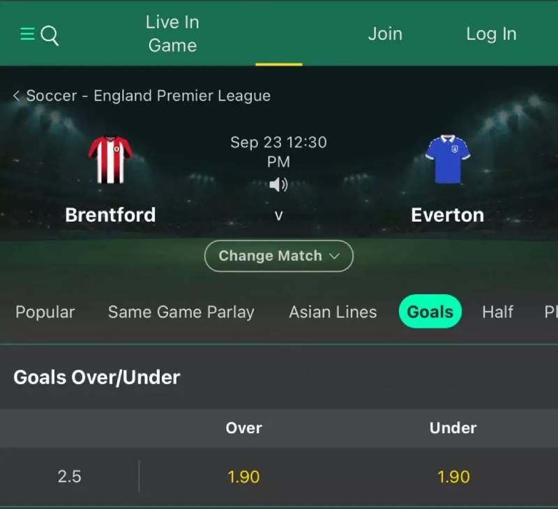 Các đặc điểm của kèo tài xỉu trong cá độ bóng đá 