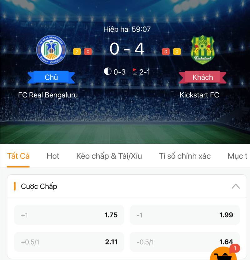 Thời điểm vào kèo quan trọng hơn tỷ lệ đẹp