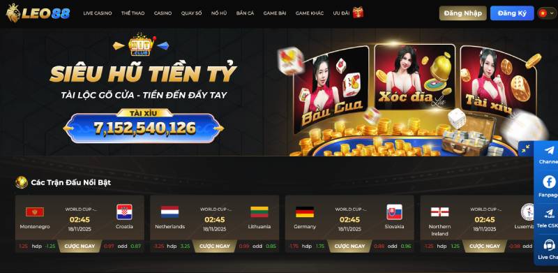 Thương hiệu LEO88 – Lý lịch rõ ràng, tầm nhìn quốc tế